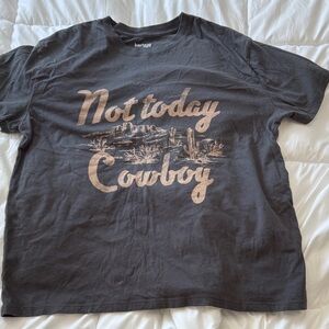 Kensie Jeans Gray Tee